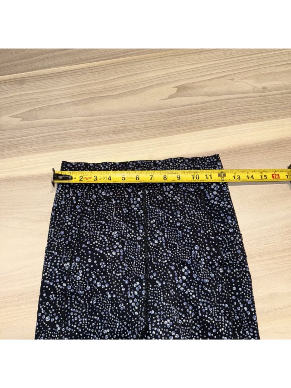 Sweaty Betty Power 7/8 Blue Printed Workout Leggings Women's Size Small S - Picture 2 of 6